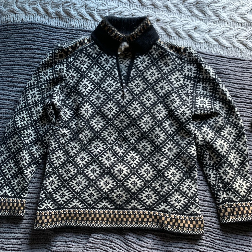 Moncler Ski quarter zip sweater